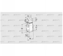 DG 150VC5-6WG (84448431) Датчик-реле давления газа Kromschroder