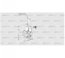 VAS115R/NW (88004961) Газовый клапан Kromschroder