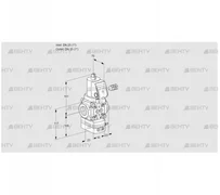 VAV125R/NQGRAK (88029768) Газовый клапан с регулятором соотношения Kromschroder