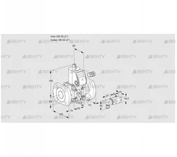 VAS350F/NW (88033978) Газовый клапан Kromschroder