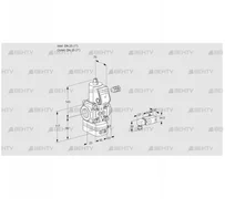 VAD125R/NW-100A (88016771) Газовый клапан с регулятором давления Kromschroder