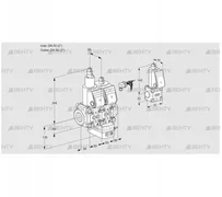 VCG3E50R/50R05LGEQR/PPPP/PPBS (88103865) Клапан с регулятором соотношения Kromschroder