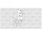 VK 65F31MXG43D (85314212) Газовый клапан с приводом Kromschroder