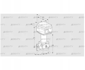 RV 2/EML05Q60S1 (86060548) Регулирующий клапан Kromschroder