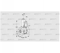 VAS9T125A05NASRE/PP/PP (88207203) Газовый клапан Kromschroder