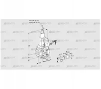 VAS125R/LWSR (88006256) Газовый клапан Kromschroder