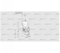 VAV2T-/40N/NQSLAK (88024178) Газовый клапан с регулятором соотношения Kromschroder