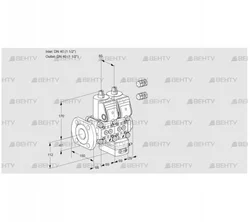 VCD2E40F/40R05ND-25WR3/PPPP/PPPP (88101611) Регулятор давления Kromschroder