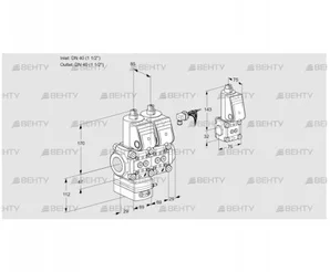 VCD2E40R/40R05D-100NWR/PPPP/PPZS (88100036) Регулятор давления Kromschroder