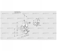 VAG120R/NWAE (88000907) Газовый клапан с регулятором соотношения Kromschroder