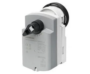GQD131.9A Привод шарового клапана , поворотный, 2 Nm, пружинный возврат, 3-поз., AC/DC 24 Siemens