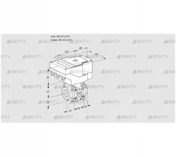 IFC120/20R05-15PPPP/40A2A-I (88303254) Регулирующий клапан с сервоприводом Kromschroder