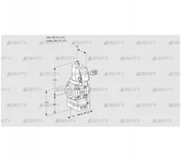 VAD115R/NQGR-50B (88032724) Газовый клапан с регулятором давления Kromschroder