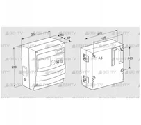 BCU460W3P7C0D0000K1E1-/LM400WF3O0E1- (88680270) Блок управления горением Kromschroder