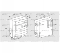 BCU460W3P3C0D0000K1E1-/LM400WF3O0E1- (88680277) Блок управления горением Kromschroder