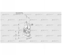 VAD2-/40R/NW-50A (88006198) Газовый клапан с регулятором давления Kromschroder