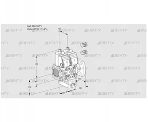 VCD2E25R/40F05FND-50WR3/PPPP/PPPP (88101641) Регулятор давления Kromschroder