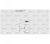 BVGF150/125Z05 (88300014) Дроссельная заслонка Kromschroder