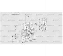 VCG3E40R/40R05GENVWR/PPPP/PPZS (88107671) Клапан с регулятором соотношения Kromschroder