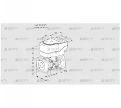 IFC350/50F05-32PPMM/20-30W3E (88303202) Регулирующий клапан с сервоприводом Kromschroder