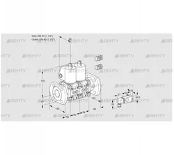 VCS2E40F/40F05NNKL3/PPPP/2--3 (88104650) Сдвоенный газовый клапан Kromschroder