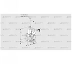 VAS225R/NW (88002063) Газовый клапан Kromschroder