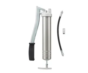 Шприц Pressol PRELIxx 2014.1 G 1/8 дюйма, шланг + вентиль сброса давления, серебряный