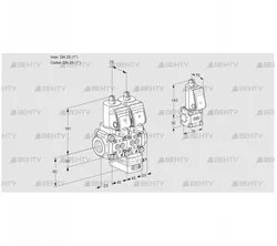 VCD1T25N/25N05ND-100QSR/PPPP/PPBS (88103952) Регулятор давления Kromschroder