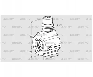 DE 250Z100-40B (03352389) Расходомер Kromschroder