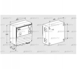 BCU460-5/1LW3GBS2B1/1 (88614786) Блок управления горением Kromschroder