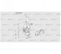 VAD3-/50R/NW-100A (88033710) Газовый клапан с регулятором давления Kromschroder