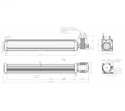 Тангенциальный вентилятор ebmpapst QL3/3000A2-2118LH-455cx