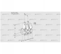 VCS1E10R/10R05NNWR3/PPPP/PPPP (88101924) Сдвоенный газовый клапан Kromschroder