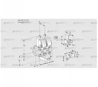 VCG1E15R/15R05NGEWR/PP2-/PPZY (88105201) Клапан с регулятором соотношения Kromschroder