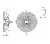 Осевой вентилятор ebmpapst S4D560AM0301