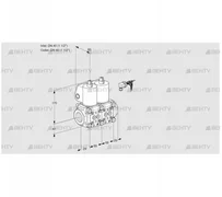 VCS2E40R/40R05NNQL/PPPP/PPPP (88105552) Сдвоенный газовый клапан Kromschroder