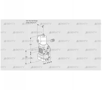 VAD3-/50R/NPGL-25A (88027524) Газовый клапан с регулятором давления Kromschroder