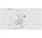 VCH1E15R/15R05NHEVWGR/PPPP/PPPP (88107861) Клапан с регулятором расхода Kromschroder