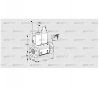 VCS780F05NLWLB/PPPP/PPPP (88204891) Сдвоенный газовый клапан Kromschroder