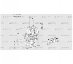 VCD1E20R/20R05D-50NWR3/3-PP/PPPP (88106712) Регулятор давления Kromschroder