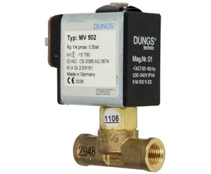Электромагнитный клапан, одноступенчатый Dungs MV 502, 110 В