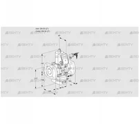 VAH350F/NWAE (88028707) Клапан с регулятором расхода Kromschroder