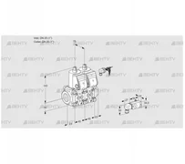 VCS1E25R/25R05NNWR/PP-2/1--2 (88103568) Сдвоенный газовый клапан Kromschroder