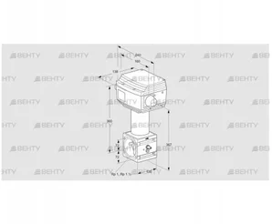 RV 3/HML05W60E (86060651) Регулирующий клапан Kromschroder