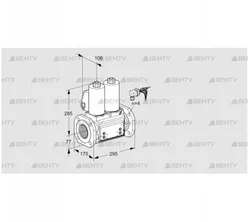 VCS665F05NNQLB/PPPP/PPPP (88203764) Сдвоенный газовый клапан Kromschroder