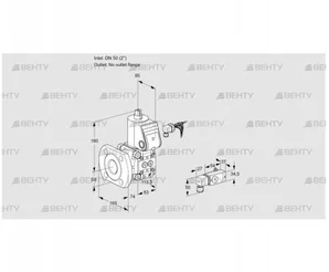 VAS350/-F/NW (88019138) Газовый клапан Kromschroder