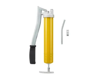 Шприц Pressol PRELIxx 2014.1 G 1/8 дюйма, с трубкой + вентиль сброса давления, желтый