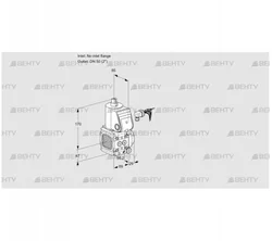 VAS2-/50R/NK (88002286) Газовый клапан Kromschroder