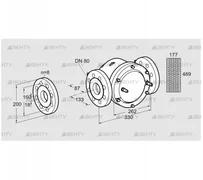 GFK 80F60-6 (81943103) Газовый фильтр Kromschroder