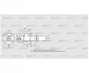 BIC 100MB-0/35-(118)E (84033610) Газовая горелка Kromschroder